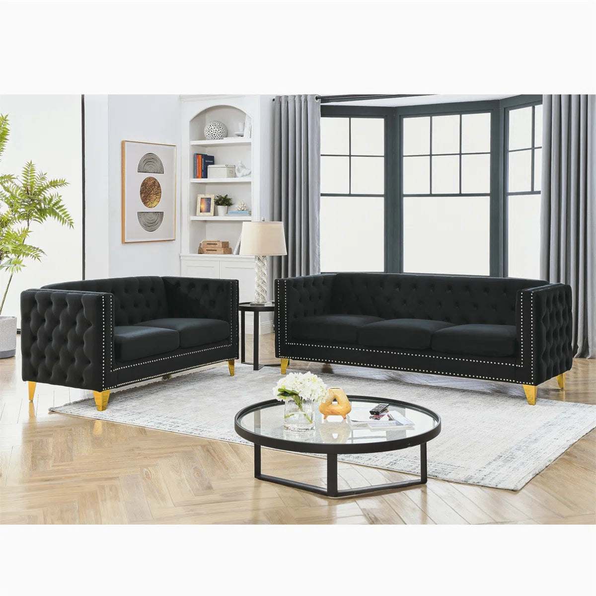 7 Seater Sofa Set: Luxurious Velvet Sofa for Comfort & Stylish