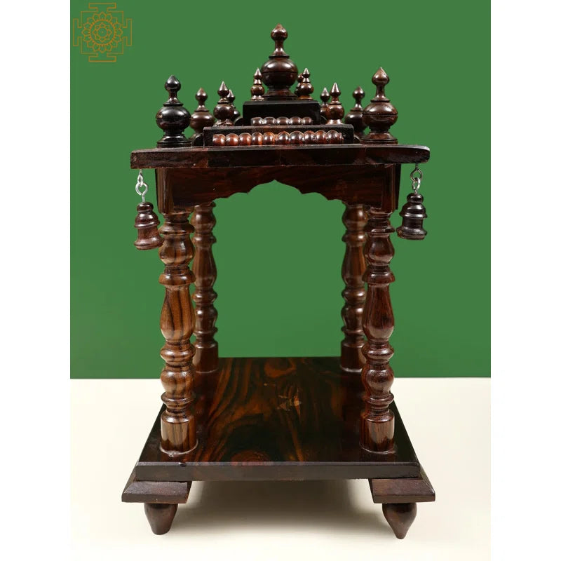 Mandir: Wooden Temple Brown