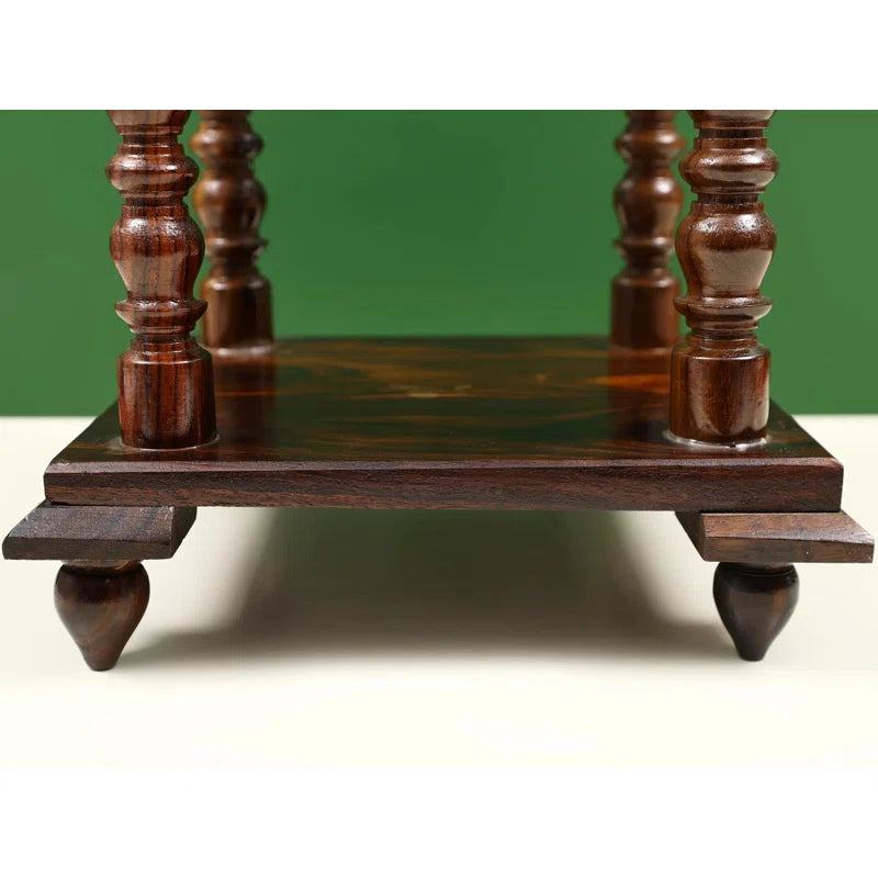 Mandir: Wooden Temple Brown