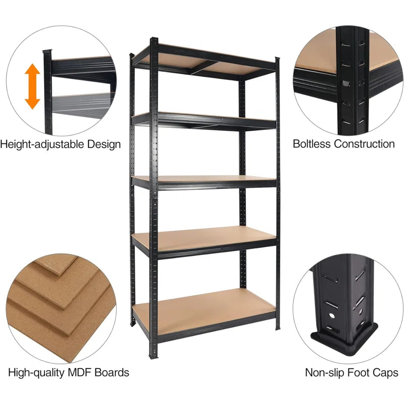 Kitchen Racks: 47'' Standard Baker's Rack Made of Wood and Compatible with Microwaves