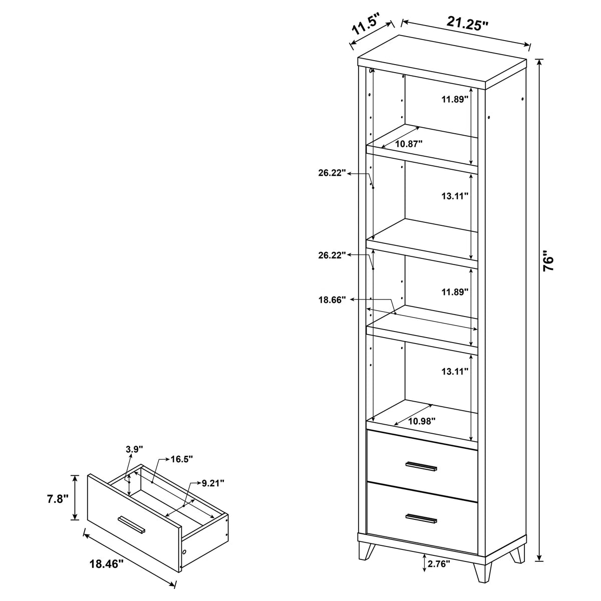 tv panel: 4-Piece Cappuccino Wood Entertainment Center with tv panel and Matching Storage Towers