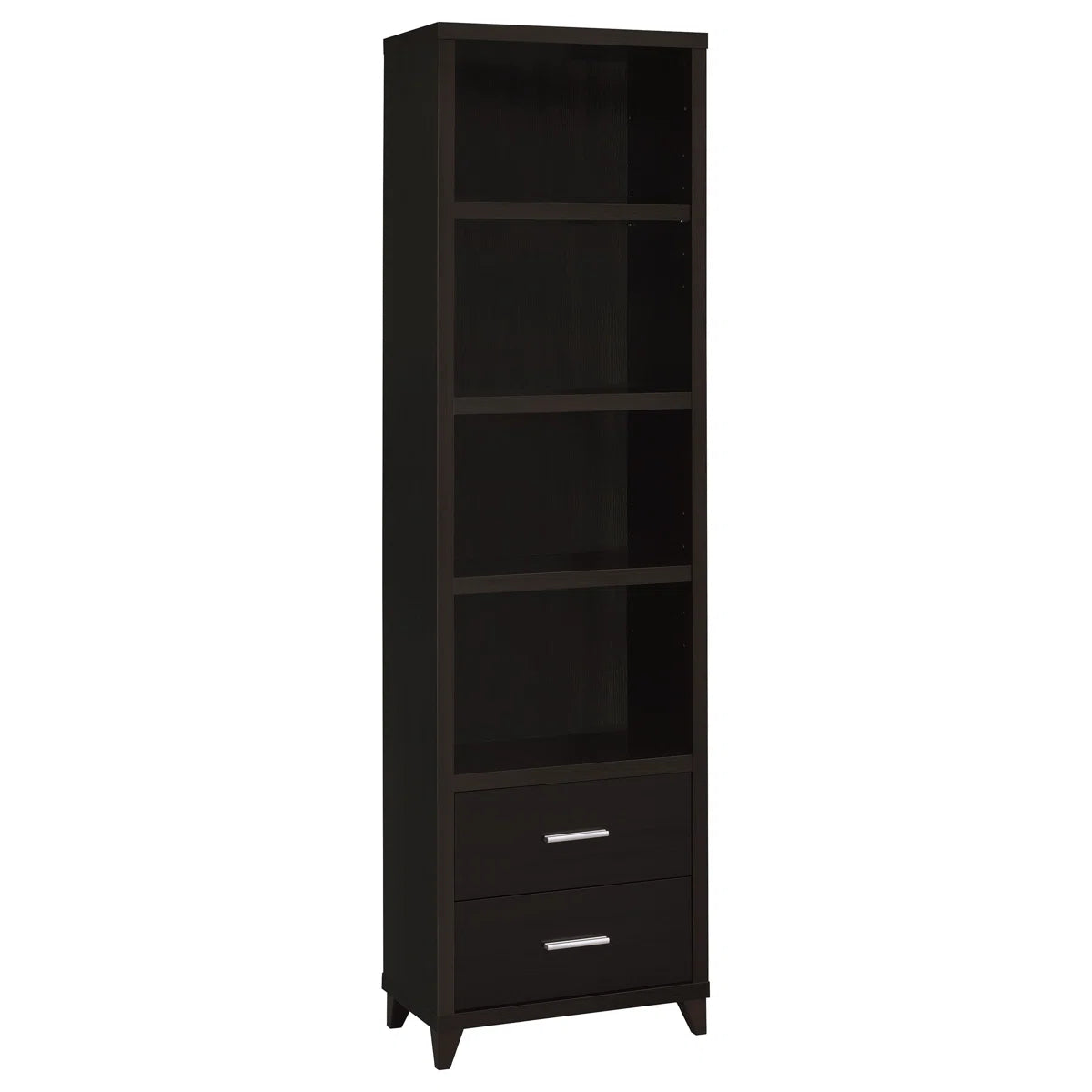 tv panel: 4-Piece Cappuccino Wood Entertainment Center with tv panel and Matching Storage Towers