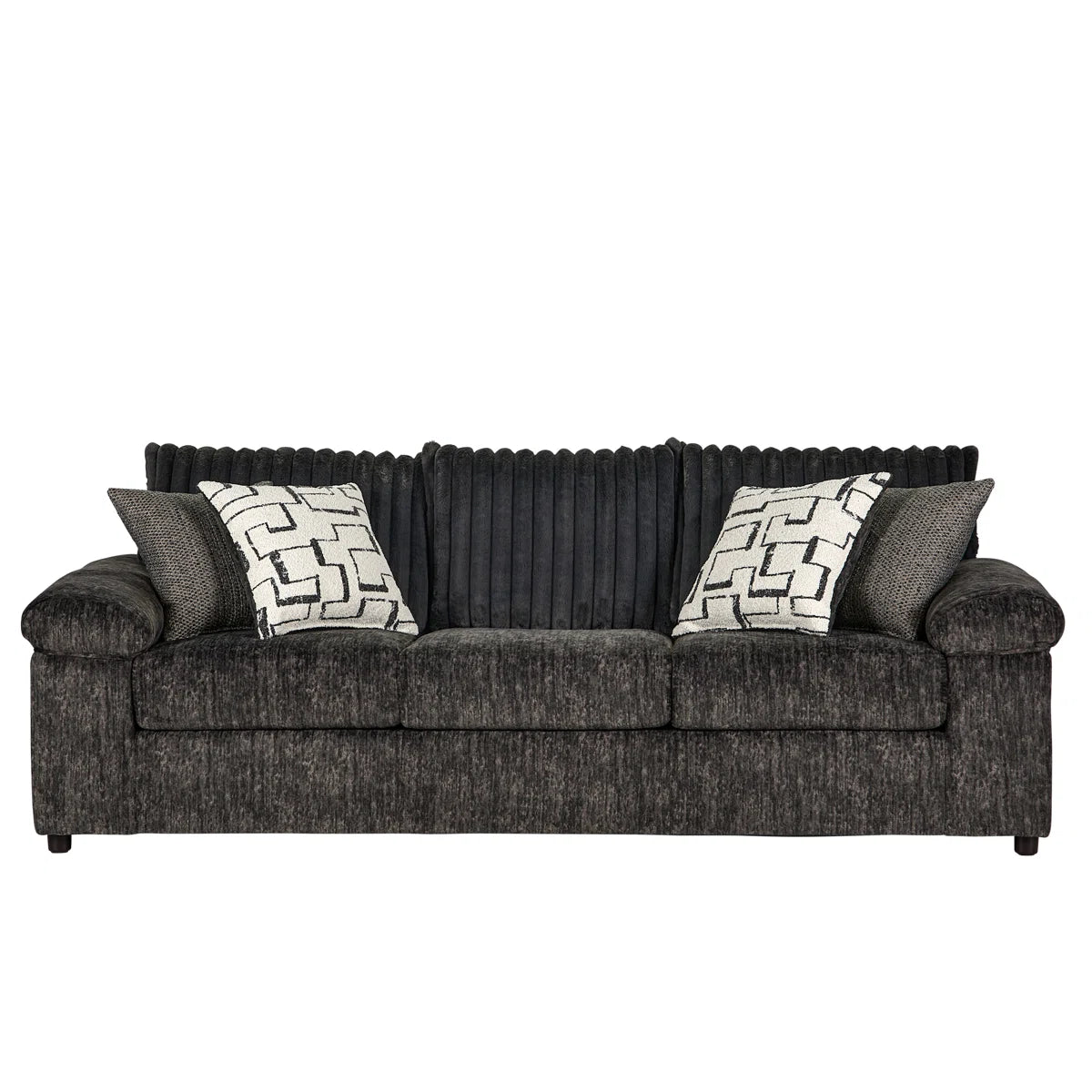 Luxury Sofa Sets: Nason 2-Piece Wide-Wale Corduroy Sofa Set