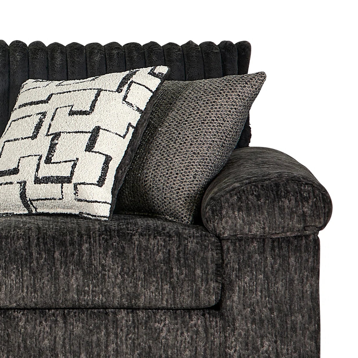 Luxury Sofa Sets: Nason 2-Piece Wide-Wale Corduroy Sofa Set