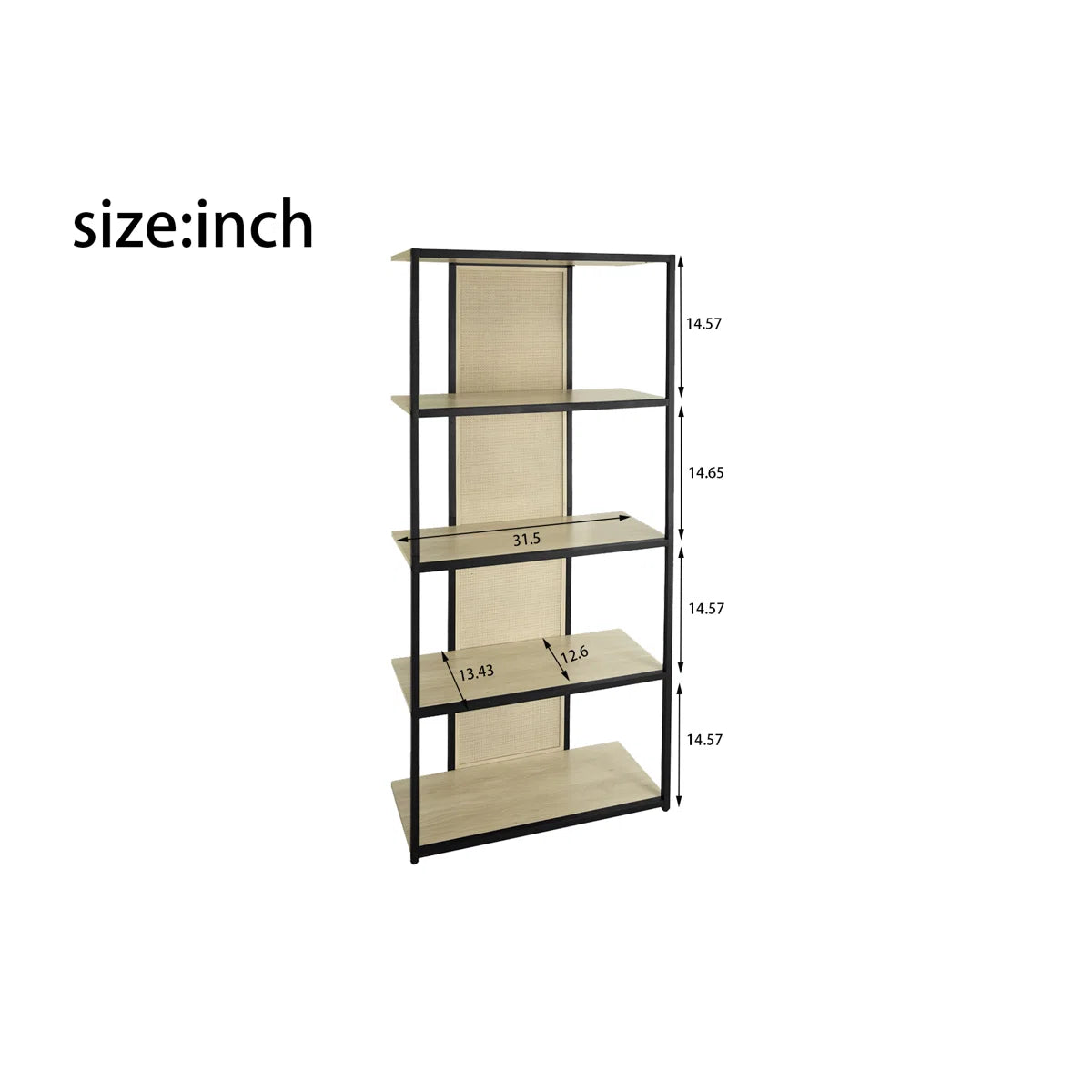 Kitchen Racks: 31.5'' Standard Baker's Rack Made of Wood and Compatible with Microwaves