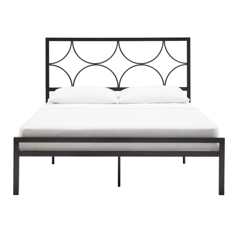 Poster Bed: Metal Bed Queen Size