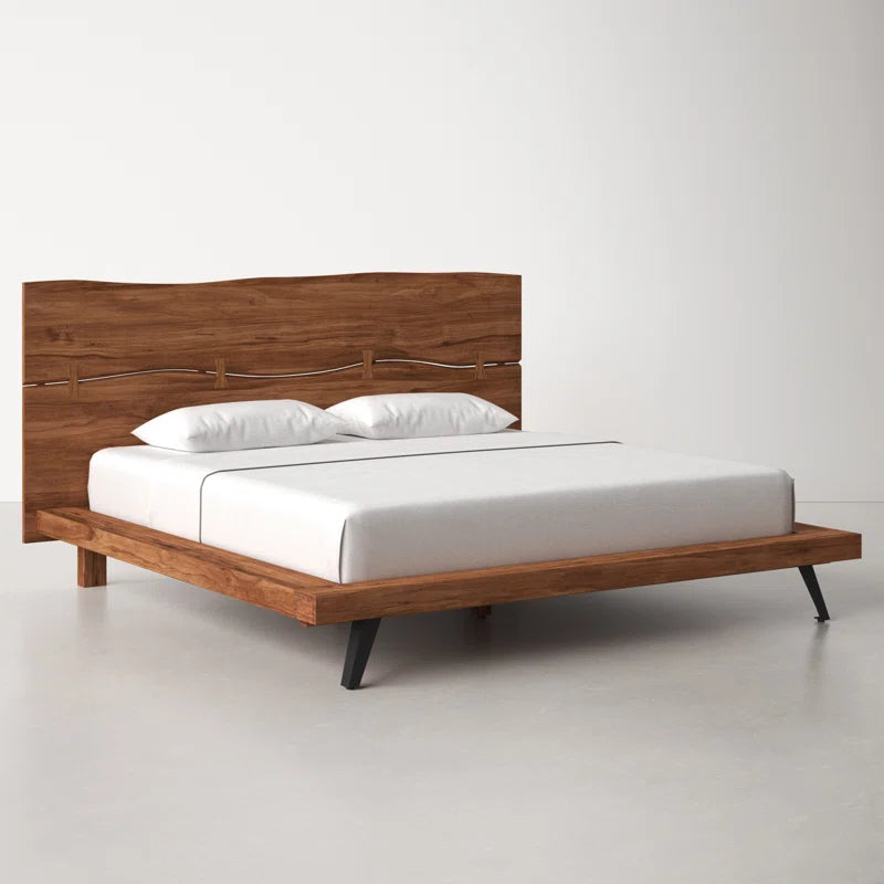 Poster Bed: Solid Wood Bed