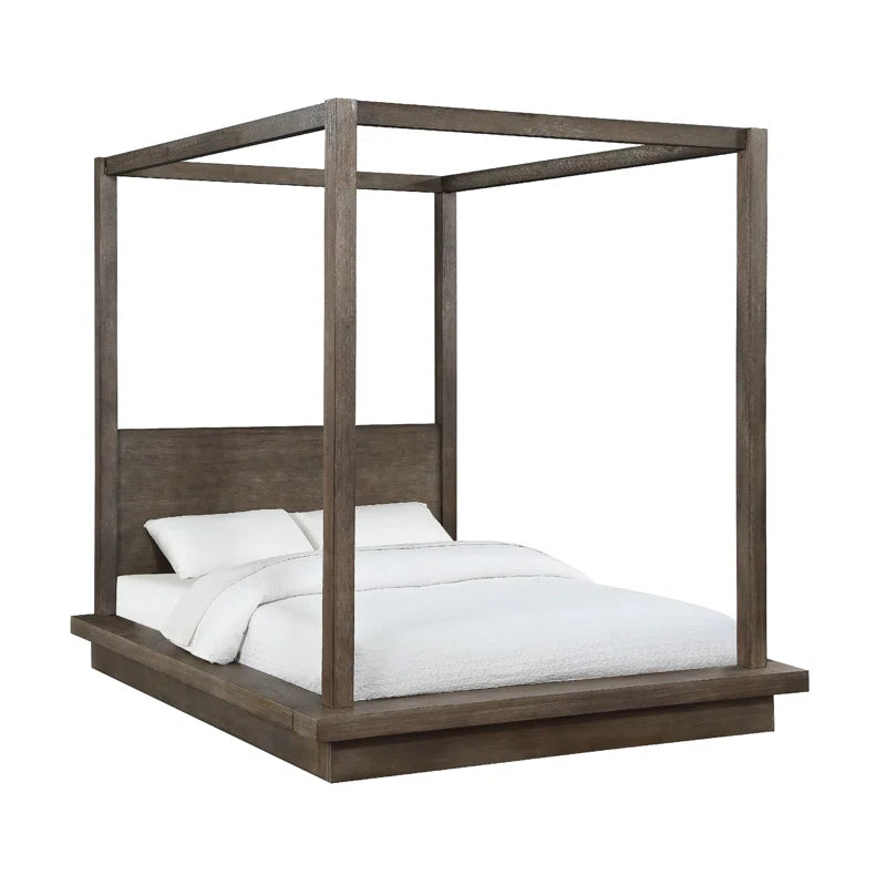 Poster Bed: Wooden Queen Size Bed