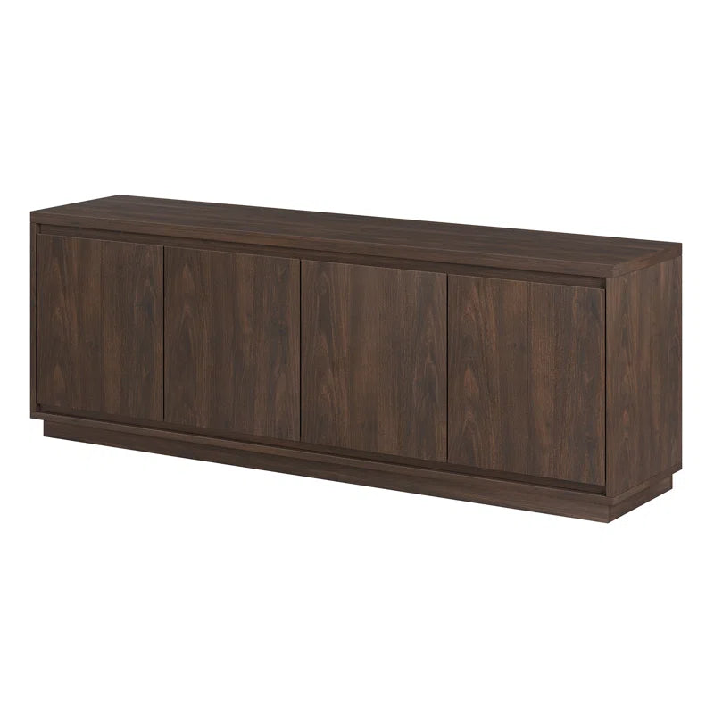 tv panel: Modern TV Console Fits TVs Up to 78"