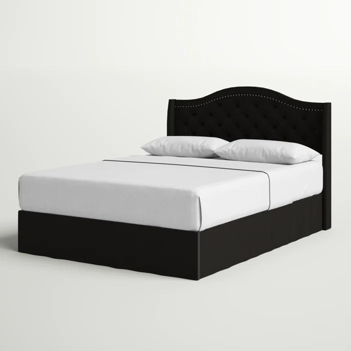 Queen Size Bed: Elegance Platform Bed