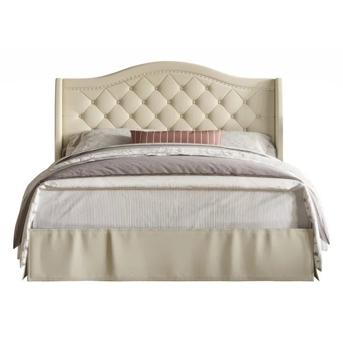 Queen Size Bed: Elegance Platform Bed