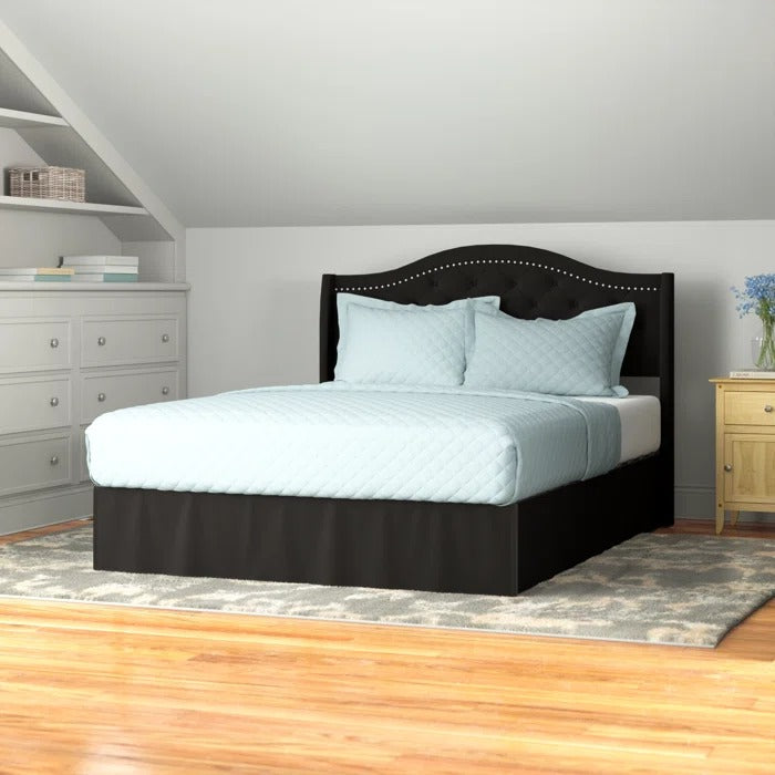 Queen Size Bed: Elegance Platform Bed