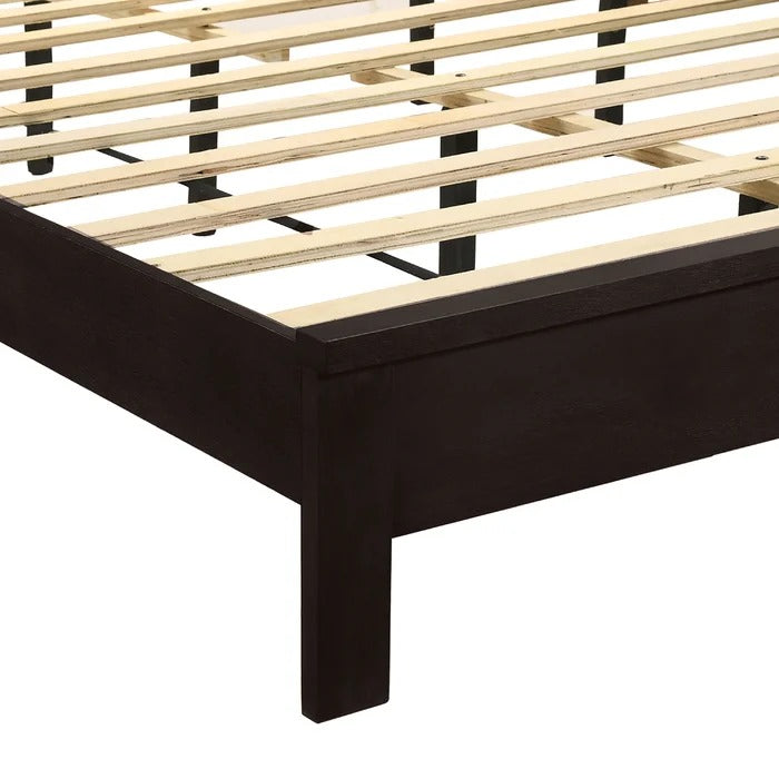 Queen Size Bed: Solid Wood Bed
