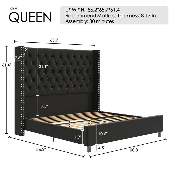 Queen Size Bed: fashionable and Comfortable Bed