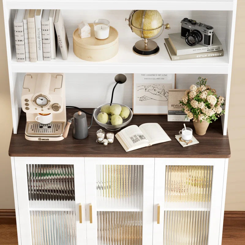 Kitchen Racks: Towerside 5-Tier Baker's Rack Featuring Adjustable Shelves, Ample Desktop Space.