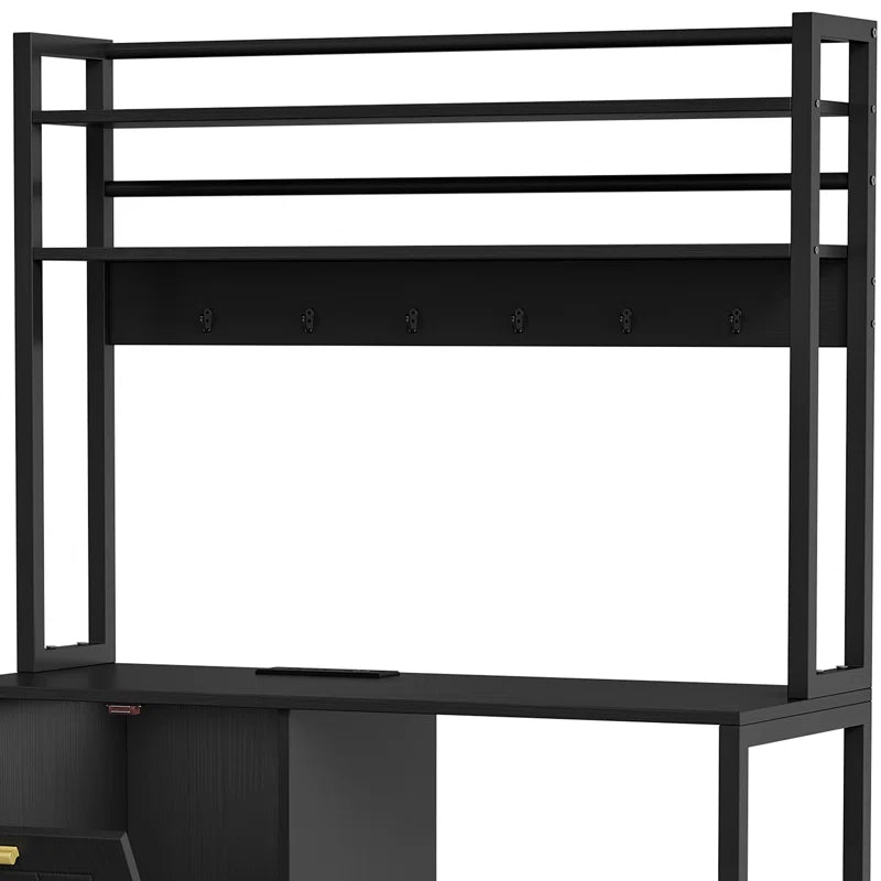 Kitchen Racks: Metal Baker's Rack Measuring 39.4'' With Microwave Compatibility