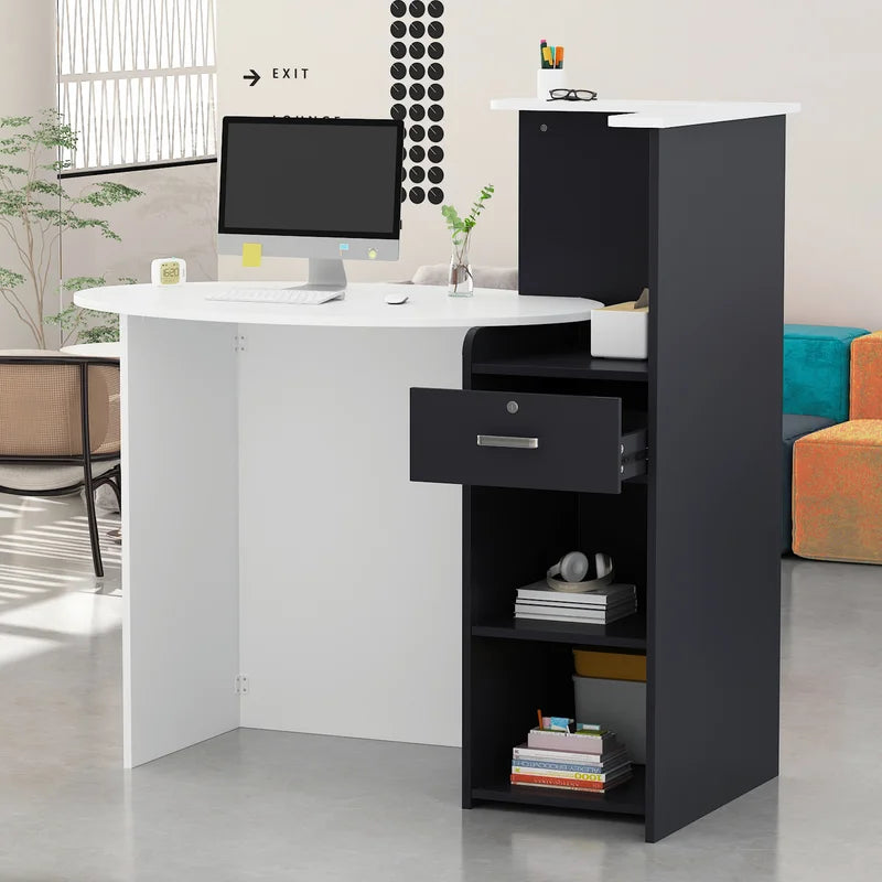 Reception Table: 1 Person Counter Desk