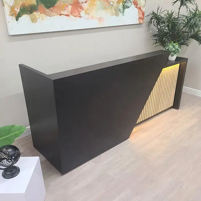 Reception Table: Luxury Office Desk Table