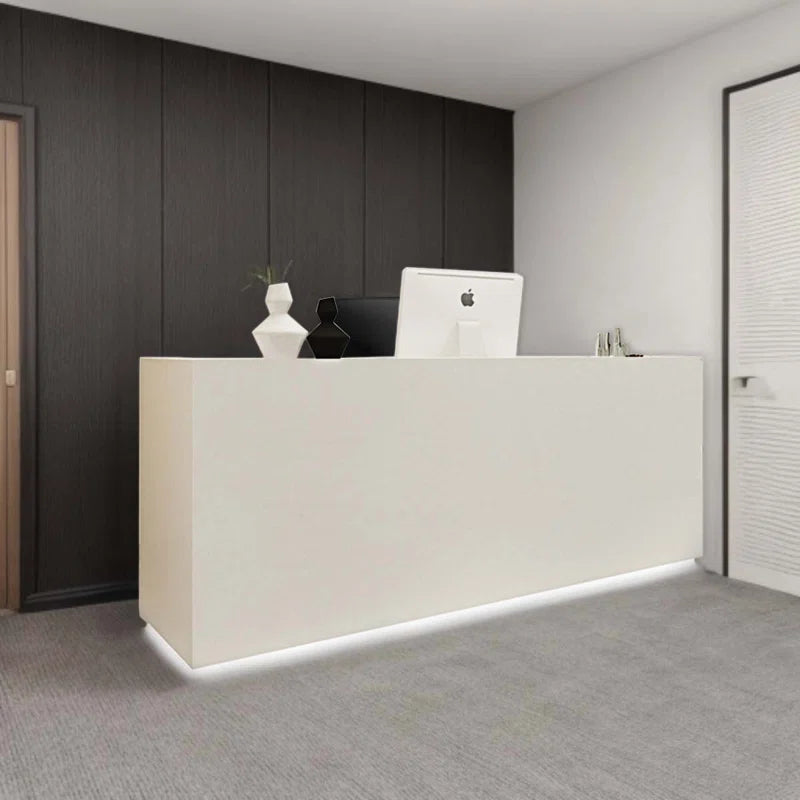 Reception Table: Simple Front Desk