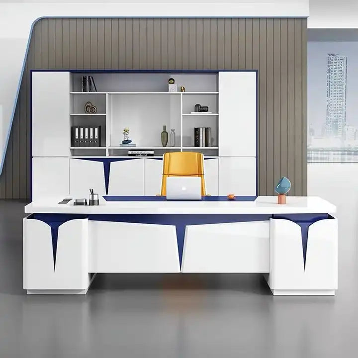 Reception Table: Small office desk