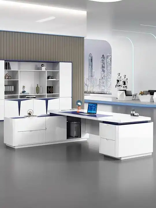 Reception Table: Small office desk