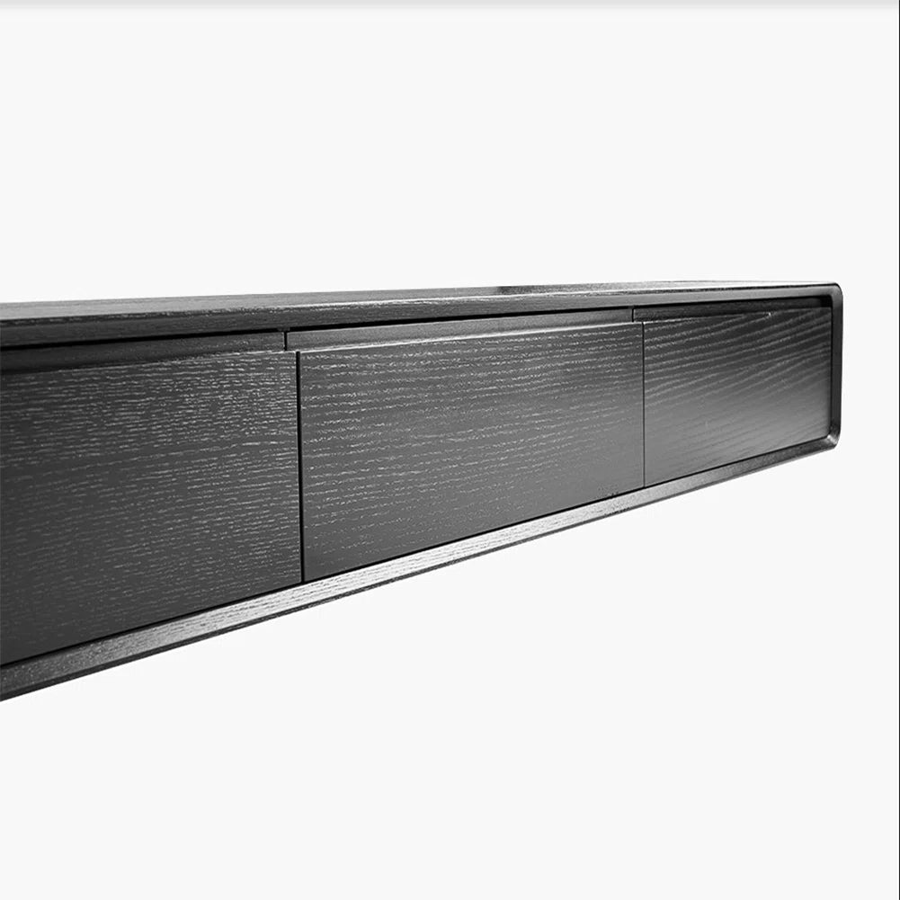 tv panel: 78.74" Handmade Floating TV Stand, Wall Mounted and Assembled