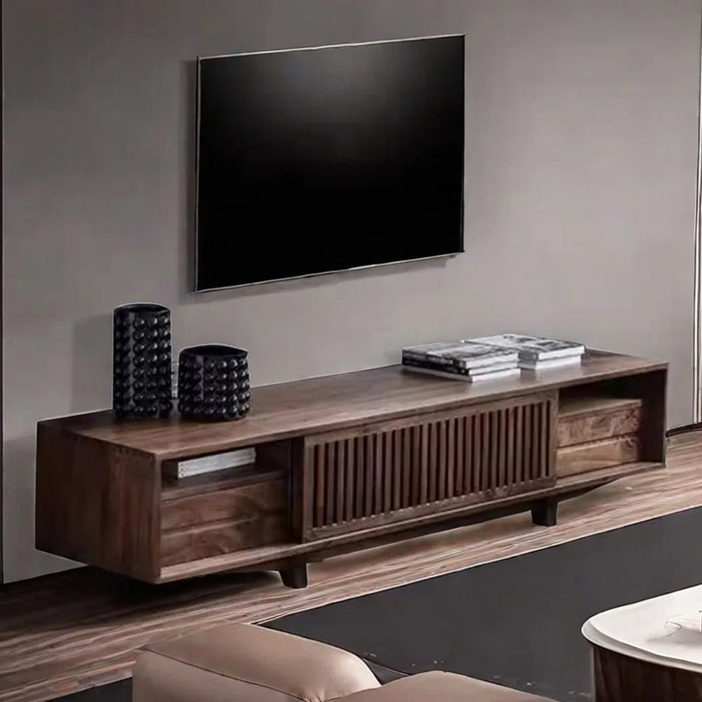 tv panel: 78.7'' Wide Storage Credenza with Cabinets, Drawers, and Sleek Modern Design