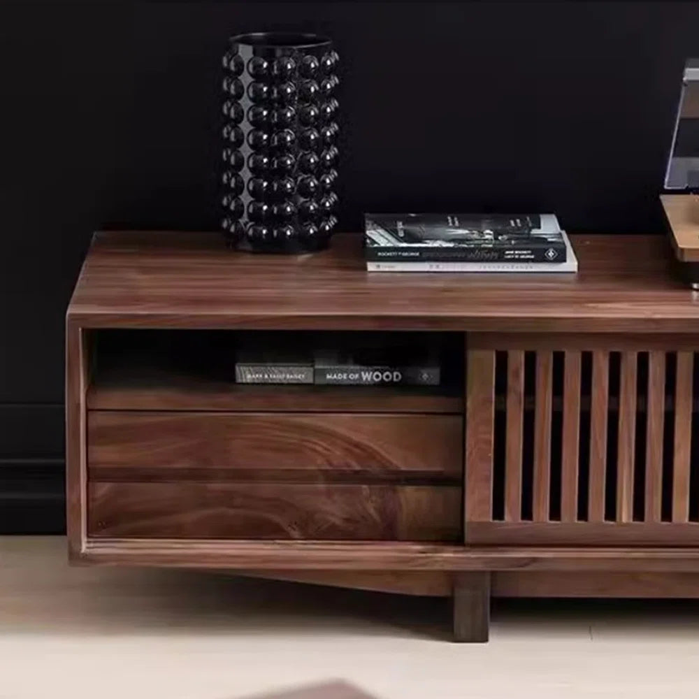 tv panel: 78.7'' Wide Storage Credenza with Cabinets, Drawers, and Sleek Modern Design