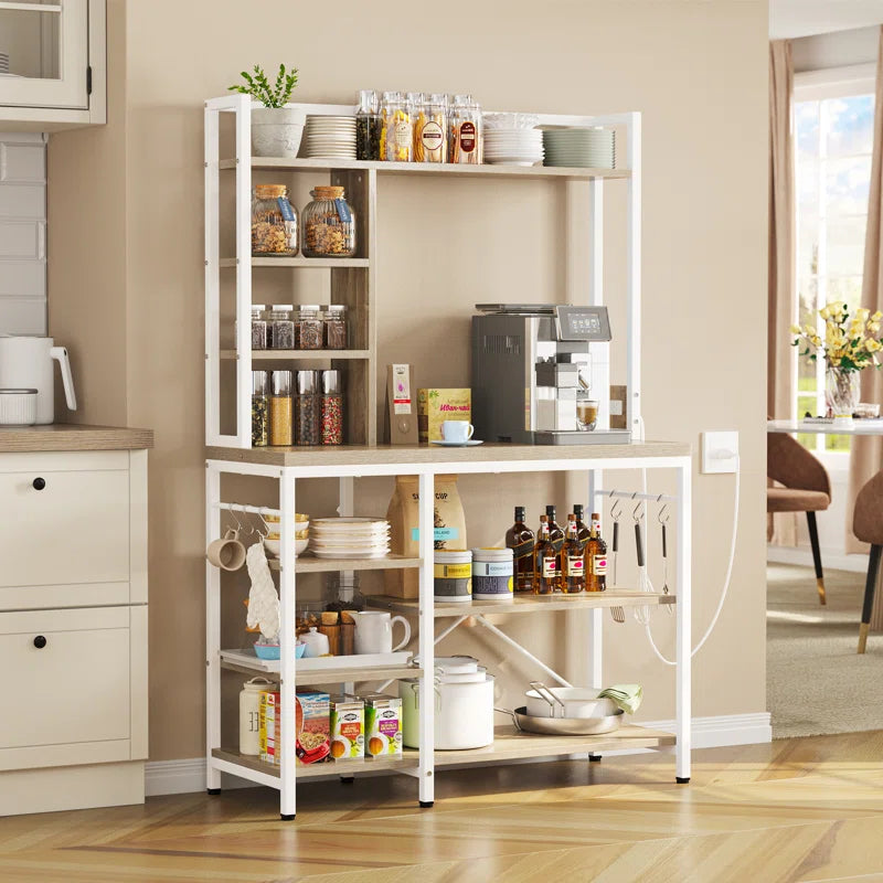 Kitchen Racks: Modern Multi-Purpose Kitchen and Workstation Shelf with Storage