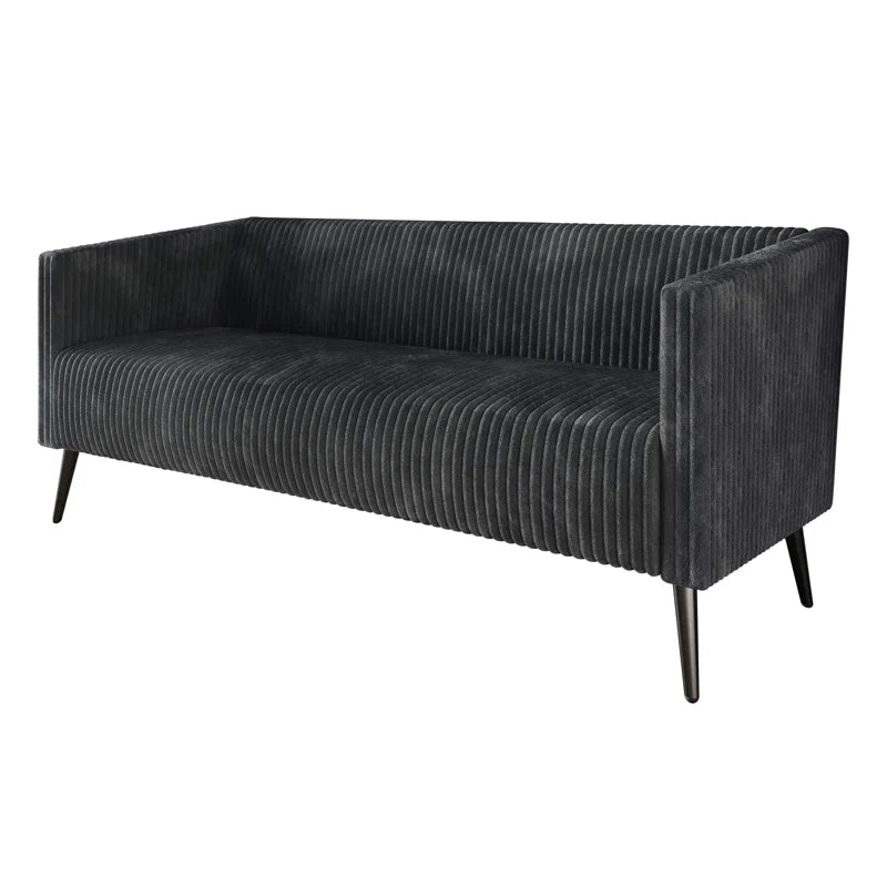 Luxury Sofa Sets: 3-Piece Velvet Sofa Set with Chair, Loveseat & Sofa in Stylish Vertical Design