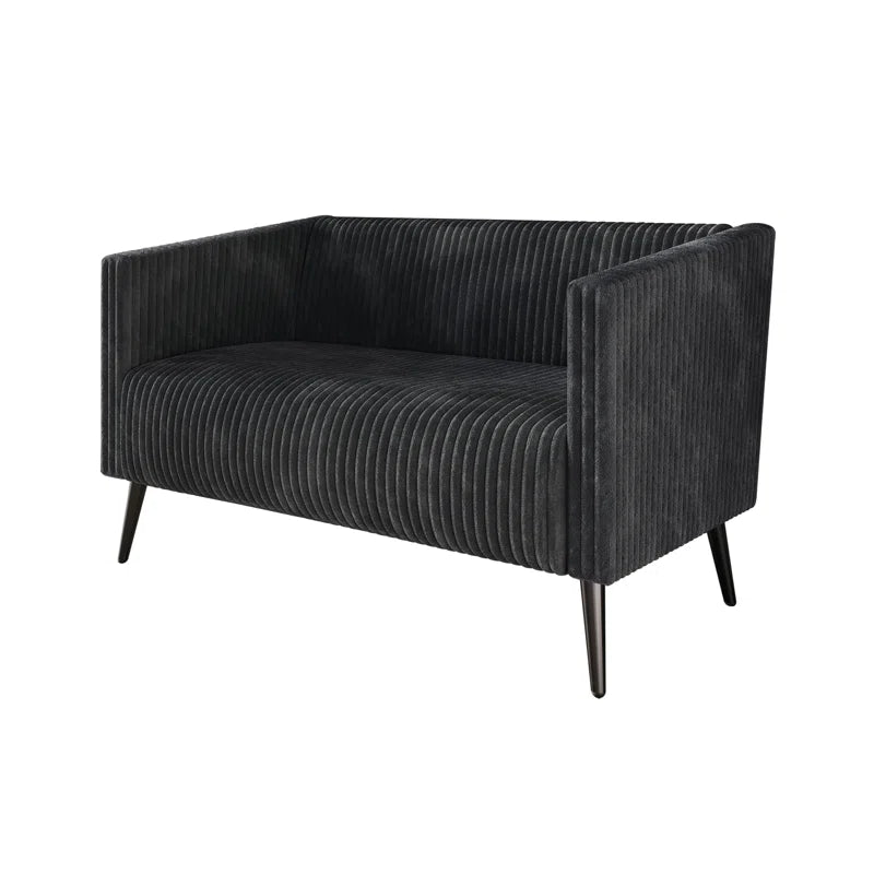 Luxury Sofa Sets: 3-Piece Velvet Sofa Set with Chair, Loveseat & Sofa in Stylish Vertical Design