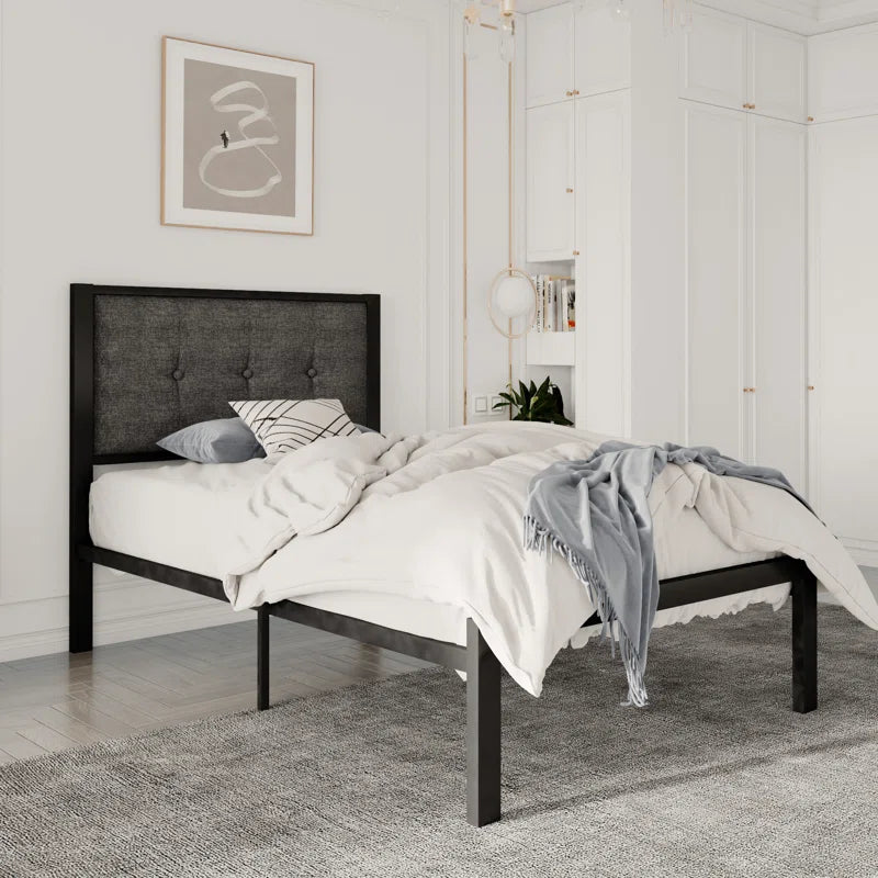 Single Bed: Designer Platform Bed