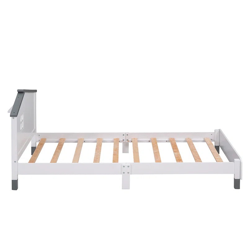 Single Bed: Kids Wooden Bed