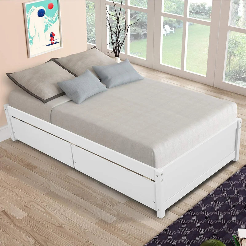 Single Bed: Platform Storage Bed