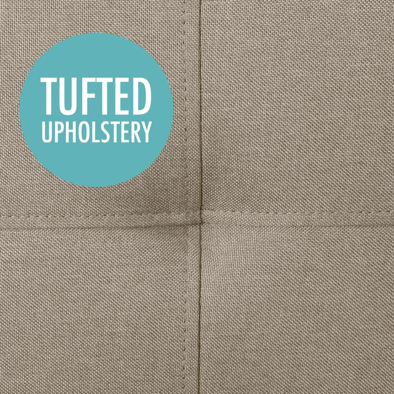 Single Bed: Upholstered Bed Modern Design