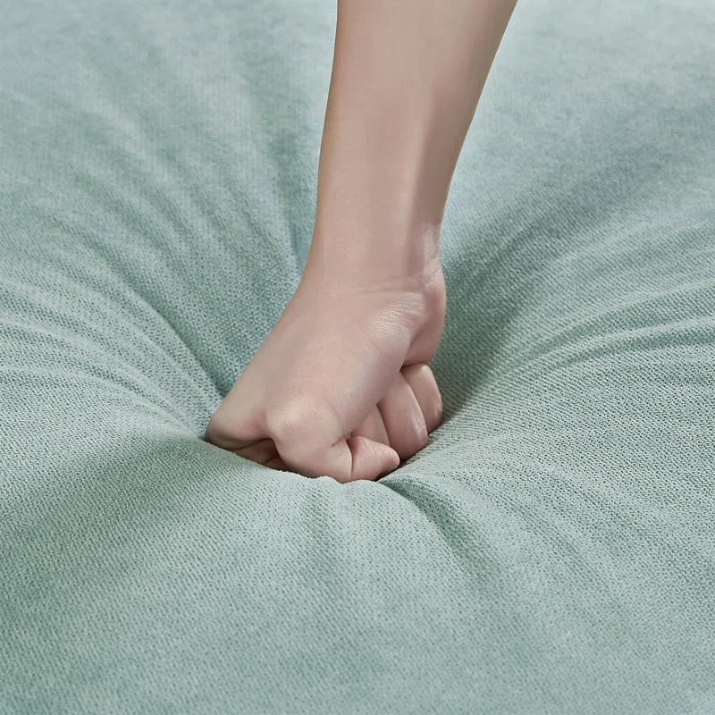 Sofa Bed: 115'' Upholstered L Shape Sofa Cum Bed