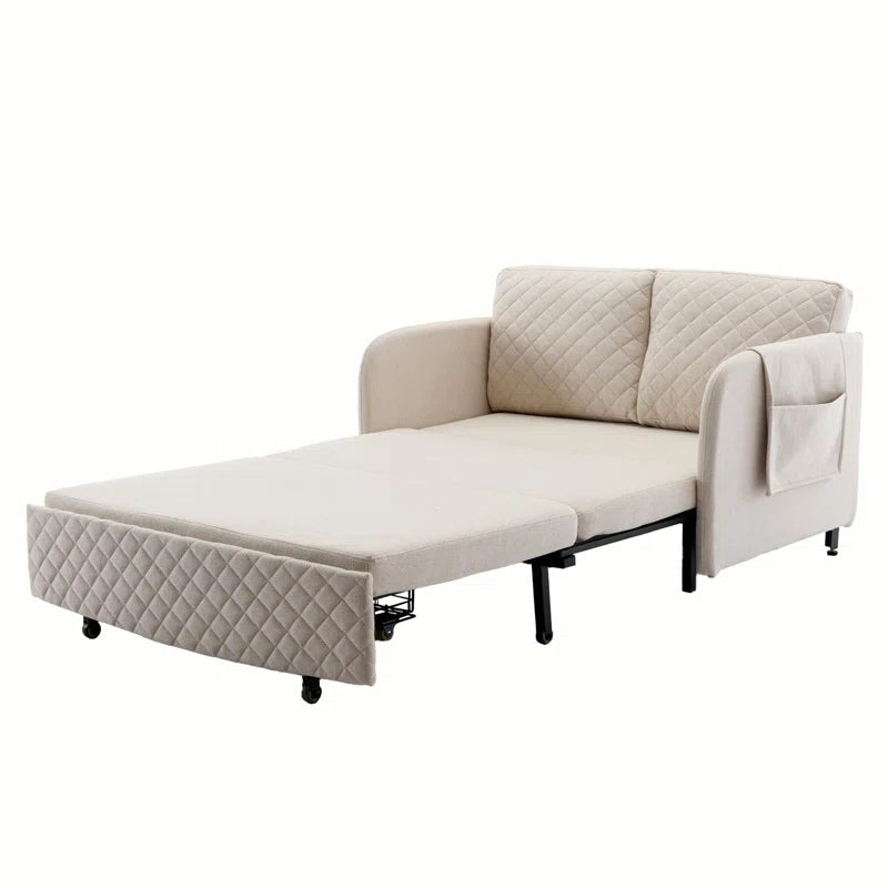 Sofa Bed: 45.97'' Upholstered Sofa Cum Bed