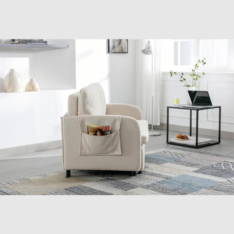 Sofa Bed: 45.97'' Upholstered Sofa Cum Bed