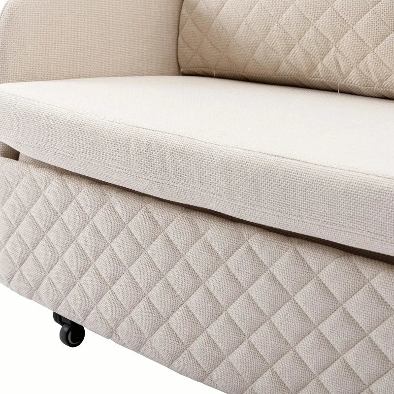 Sofa Bed: 45.97'' Upholstered Sofa Cum Bed