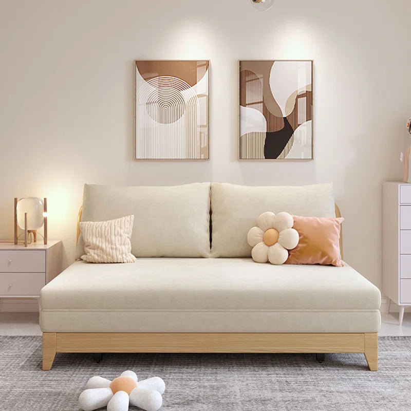 Sofa Bed: 47.24'' Upholstered Sleeper Sofa Cum Bed