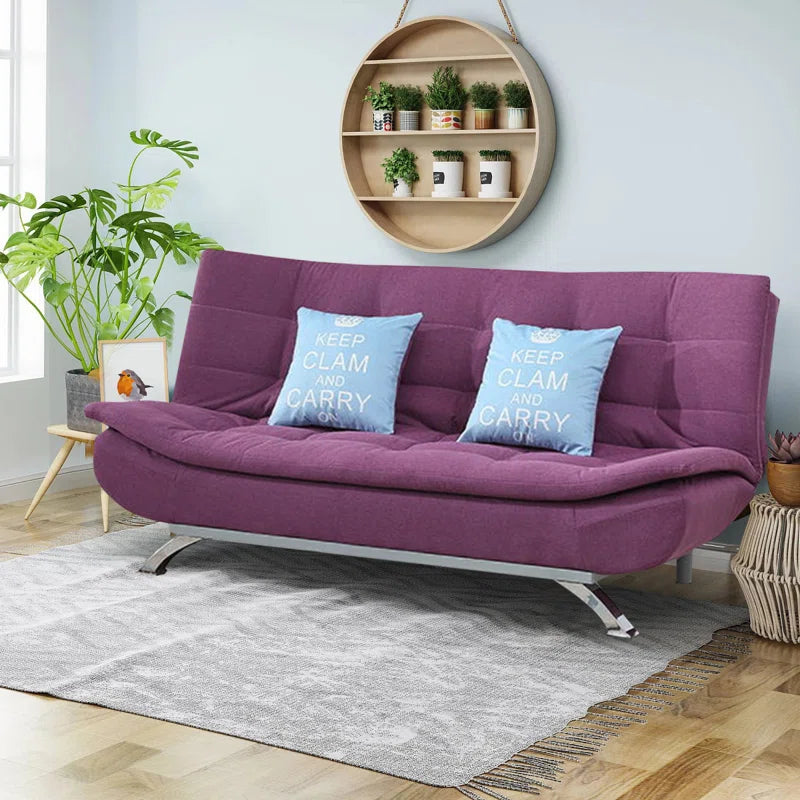 Sofa Bed: 74.8'' Upholstered Sofa Cum Bed