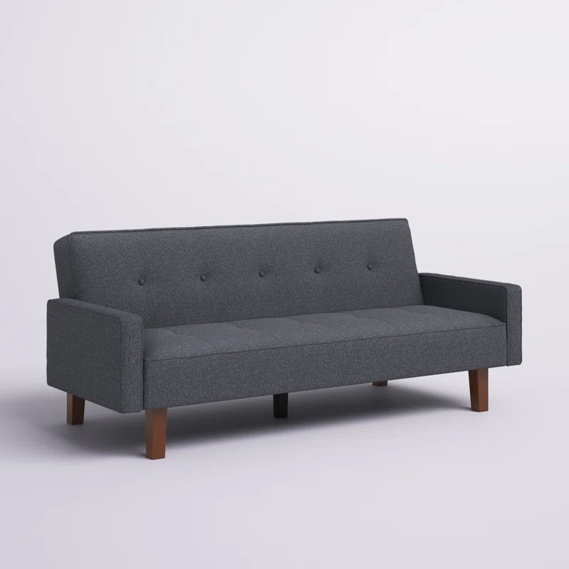 Sofa Bed: 75'' Upholstered Sleeper Sofa Cum Bed