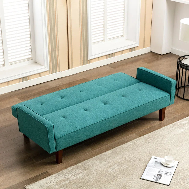 Sofa Bed: 75'' Upholstered Sleeper Sofa Cum Bed