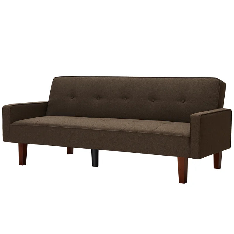 Sofa Bed: 75'' Upholstered Sleeper Sofa Cum Bed