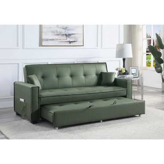 Sofa Bed: 82'' Upholstered Sleeper Sofa Cum Bed