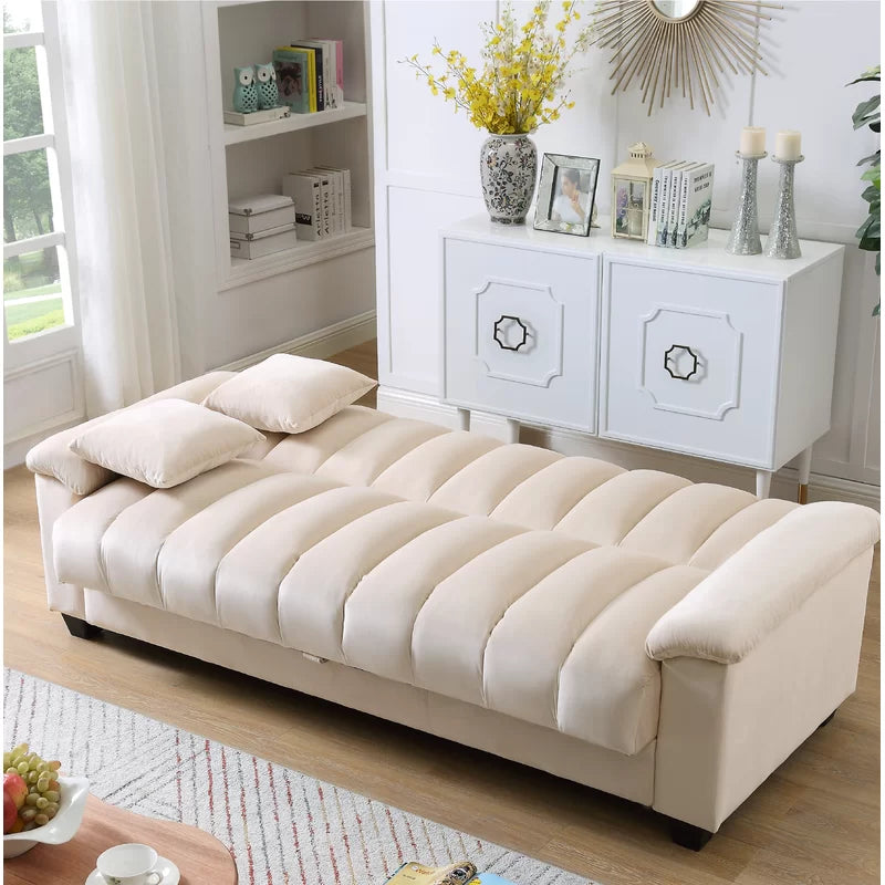 Sofa Bed: 83'' Sofa Cum Bed Velvet