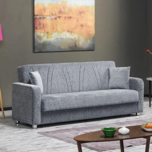 Sofa Bed: 86'' Upholstered Sofa Cum Bed