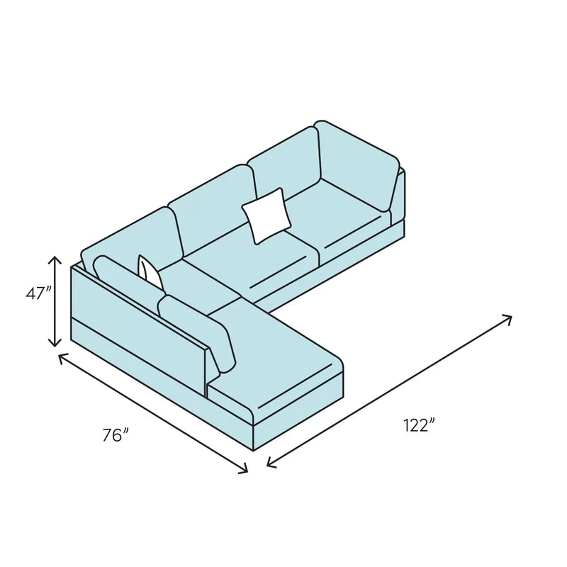 Sofa Bed: Modern L Shape Sofa Cum Bed