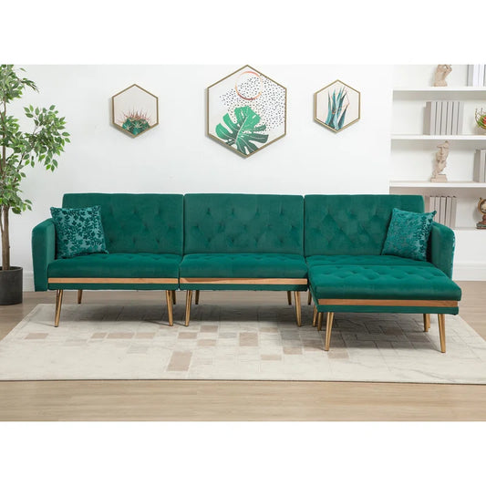 Sofa Bed: Sectional L Shape Sofa Cum Bed