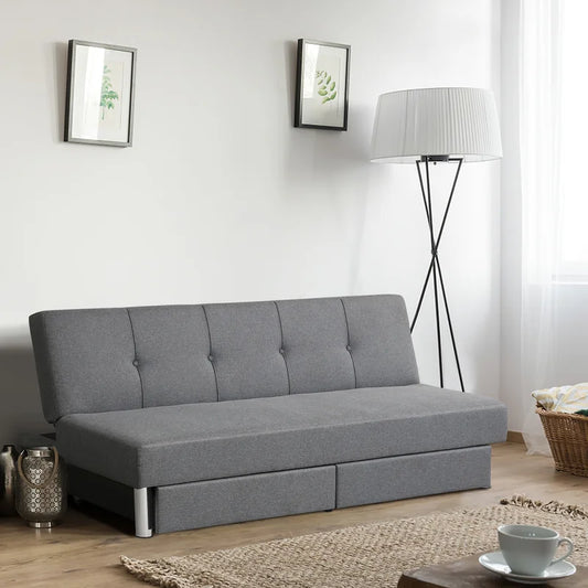 Sofa Bed: Twin 70'' Upholstered Sofa Cum Bed